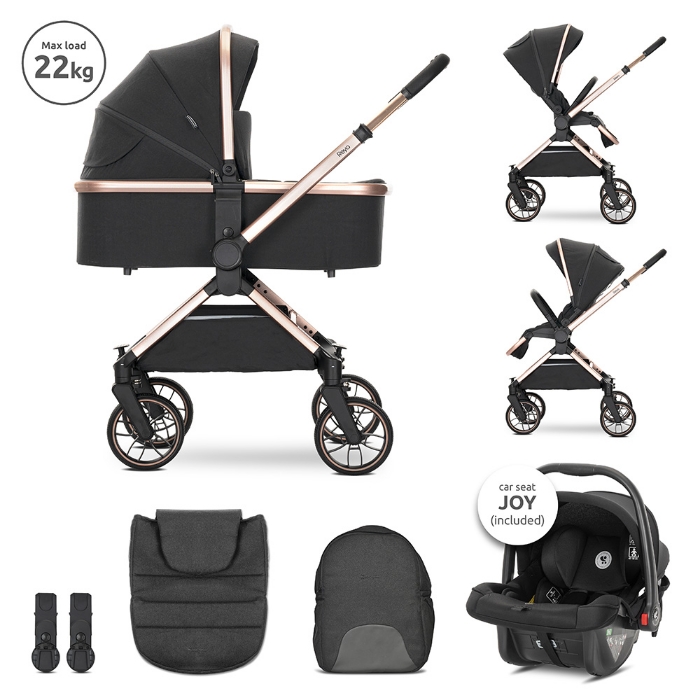 Picture of Baby Stroller REYA 3in1 with reversible handle