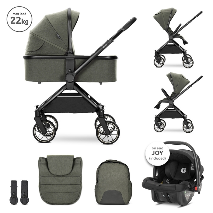 Picture of Baby Stroller REYA 3in1 with reversible handle