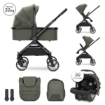 Baby Stroller REYA 3in1 with reversible handle