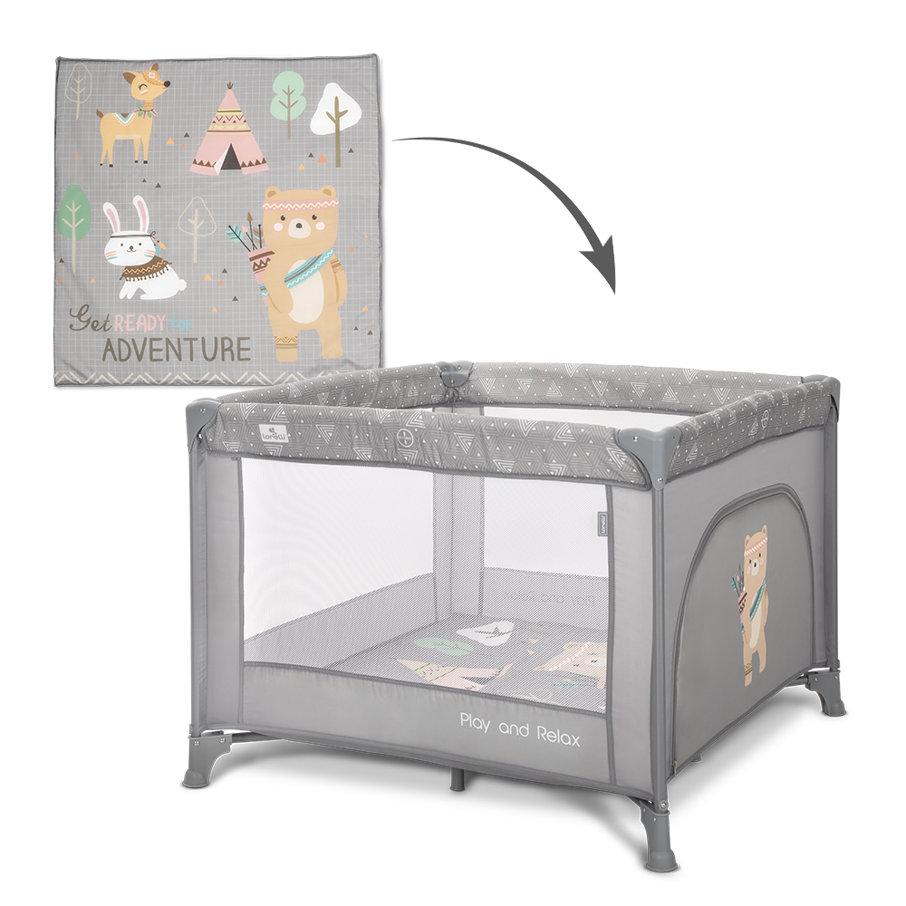 КОШАРА ЗА ИГРА PLAY N RELAX GREY ADVENTURE