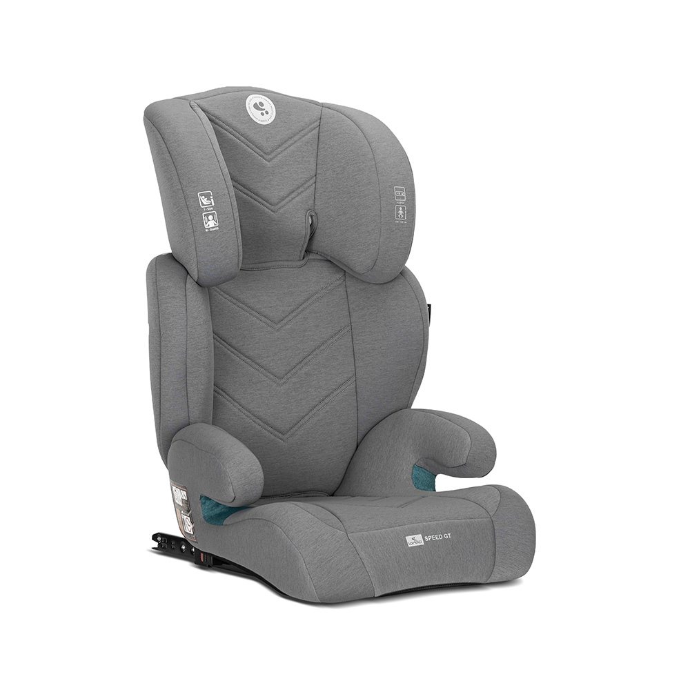 СТОЛ ЗА КОЛА SPEED GT GREY i-Size ISOFIX 100-150cm