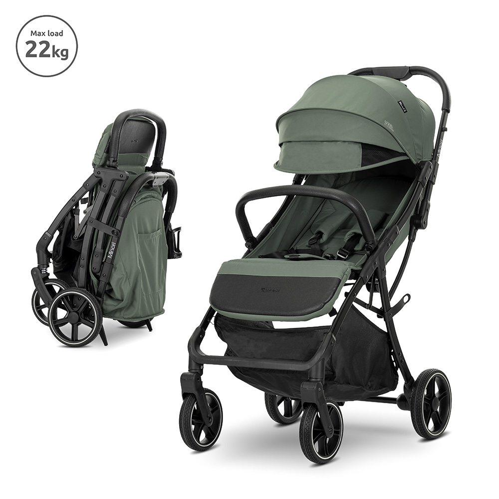 Д.КОЛИЧКА MINORI GREEN до 22 кг АВТОМАТИЧНО СГЪВАН