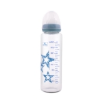 Снимка на Стъклено шише с биберон anti-colic 240 мл.