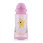 Botella deportiva con pajita 330 ml