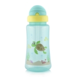 Botella deportiva con pajita 330 ml