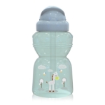 Botella deportiva con pajita ANIMALES 325 ml