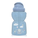 Botella deportiva con pajita ANIMALES 325 ml