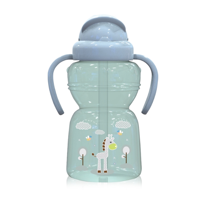 Picture of Sport Sipper with Straw and Handle ANIMALS 325 ml