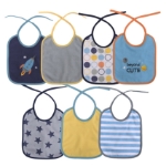 Bibs Set 7 pieces with ties