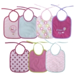 Bibs Set 7 pieces with ties