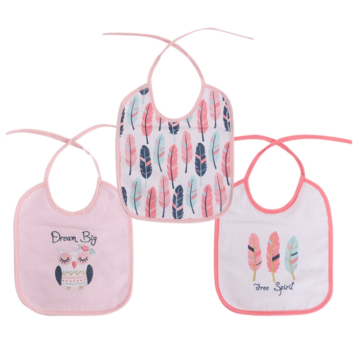 Picture of Bibs Set 3 pieces with ties