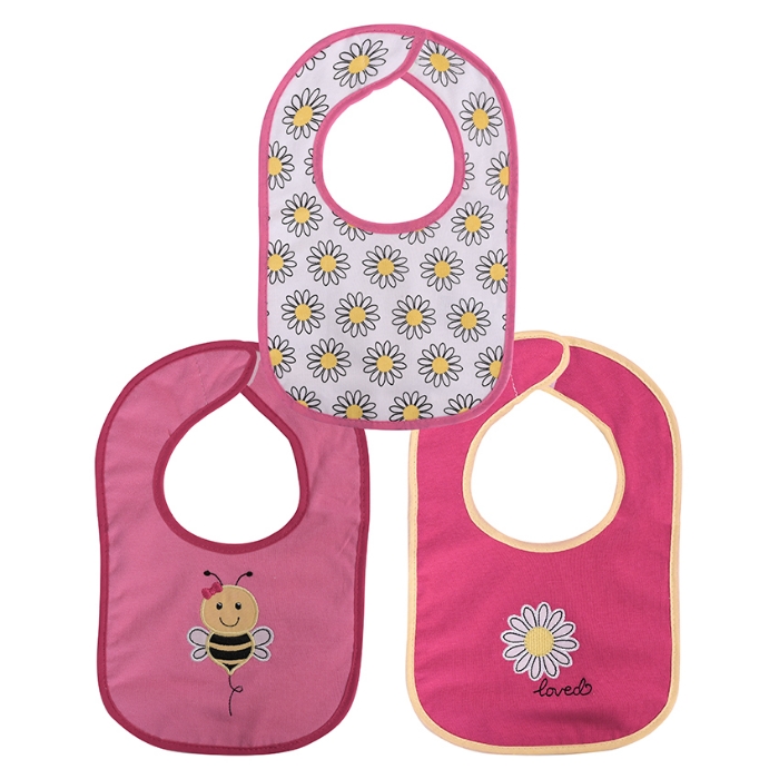Picture of Bibs INTERLOCK Set 3 pieces with velcro