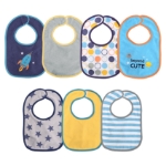 Bibs Set 7 pieces with velcro