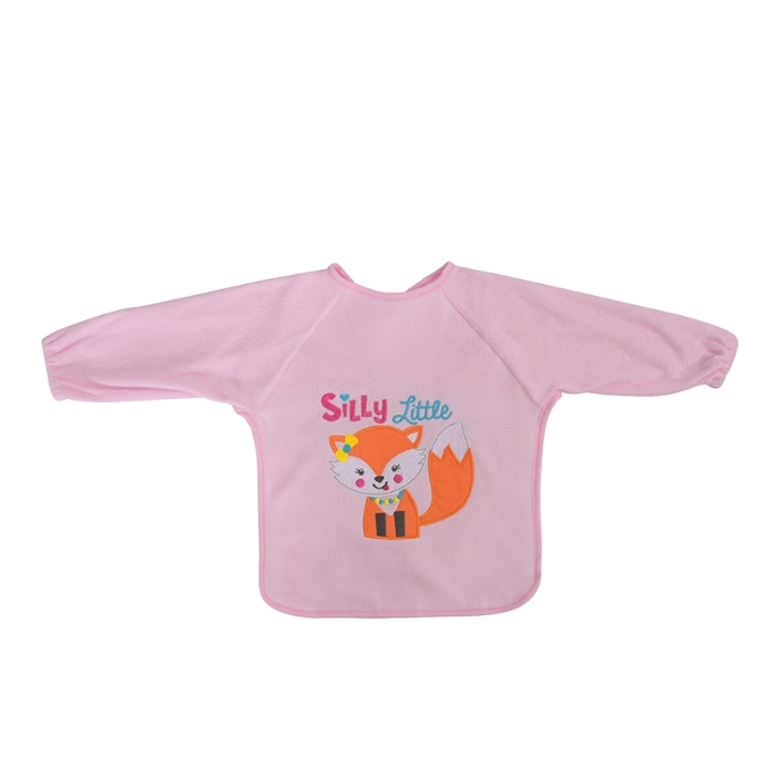 Picture of Bib with sleeves - with embroidery