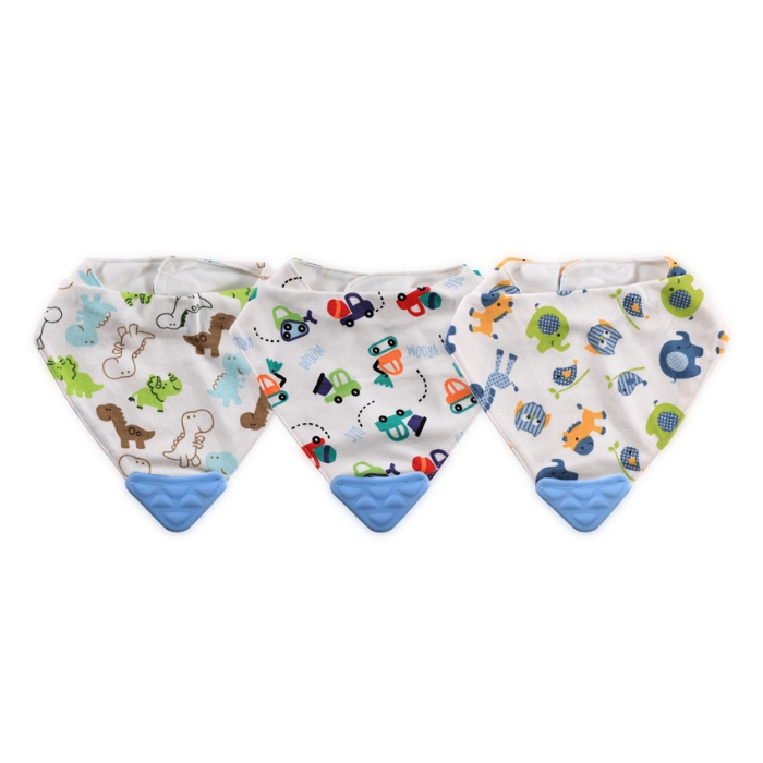 Picture of Bib BANDANA with teether