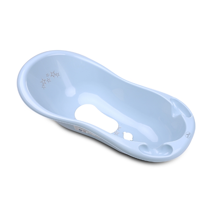 Picture of Bath 100 cm with plug and anti slip mat LITTLE STARS