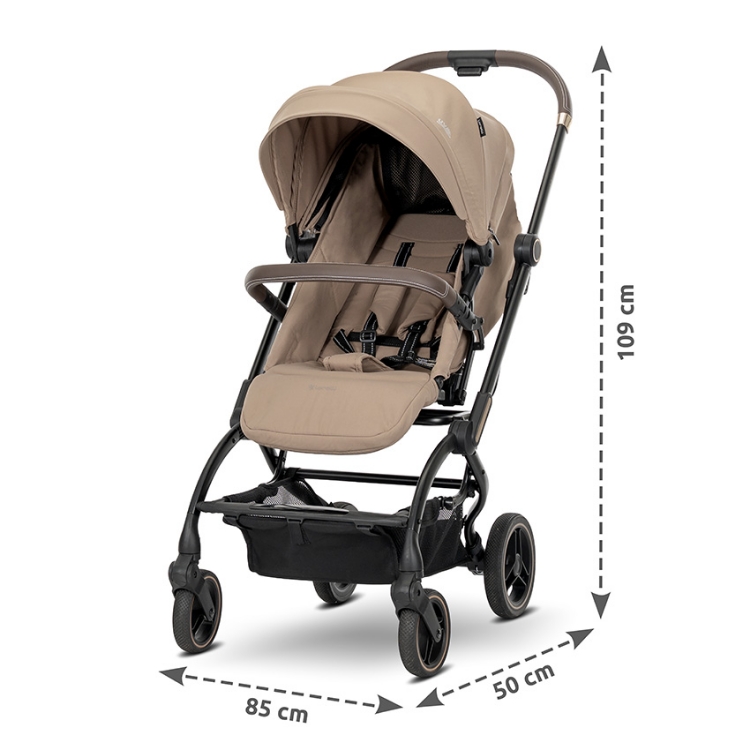 Picture of Baby stroller MAKAYA with rotation 360
