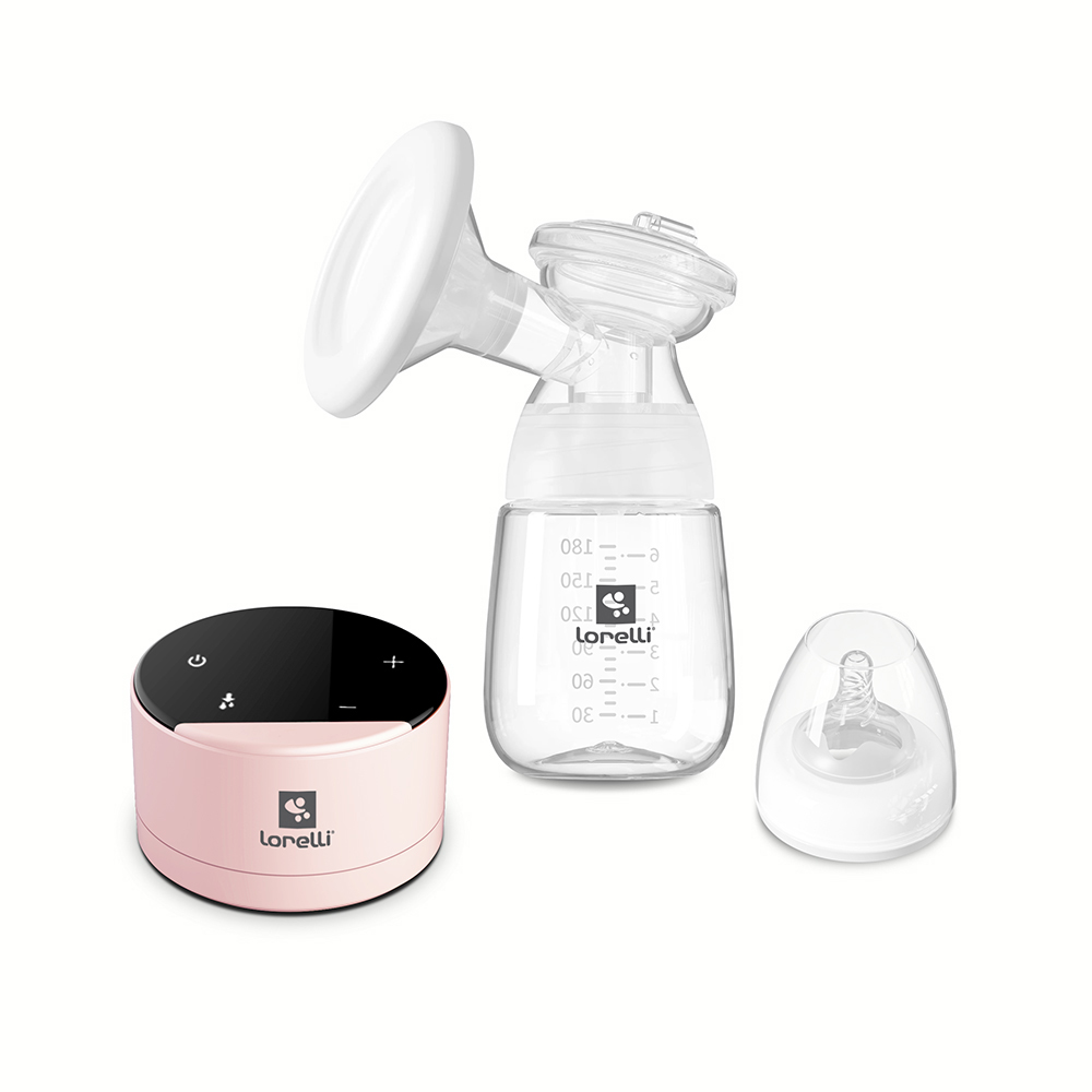 ЕЛ. ПОМПА DAILY COMFORT PINK&BLACK+АДАПТЕР