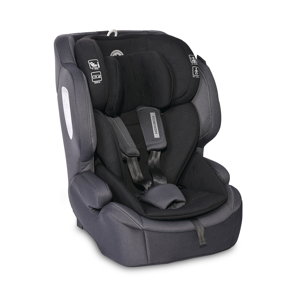 СТОЛ ЗА КОЛА ANDROMEDA ISOFIX 76-150CM BLACK STARS
