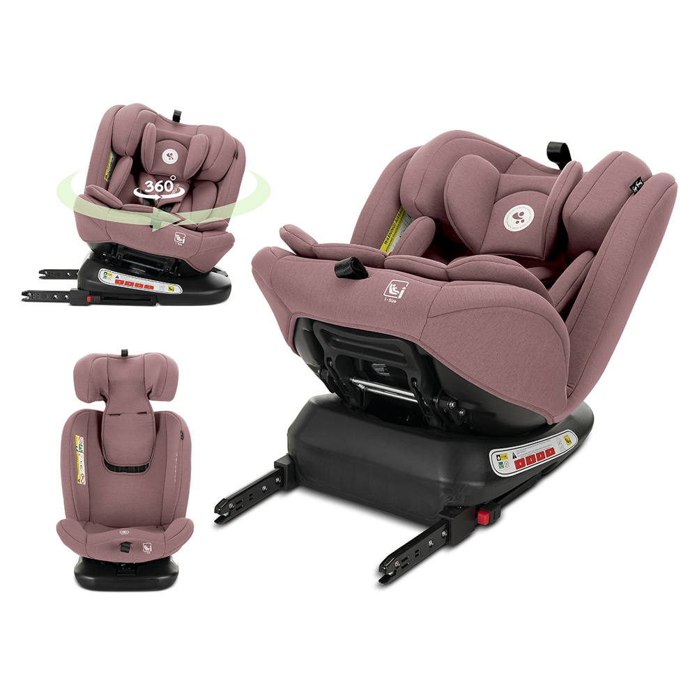 СТОЛ ЗА КОЛА CAPELLA PINK i-Size 40-150 CM ISOFIX,