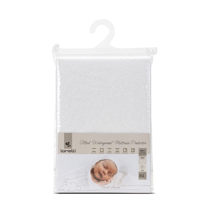 Picture of Fitted waterproof mattress protector 60/120+20
