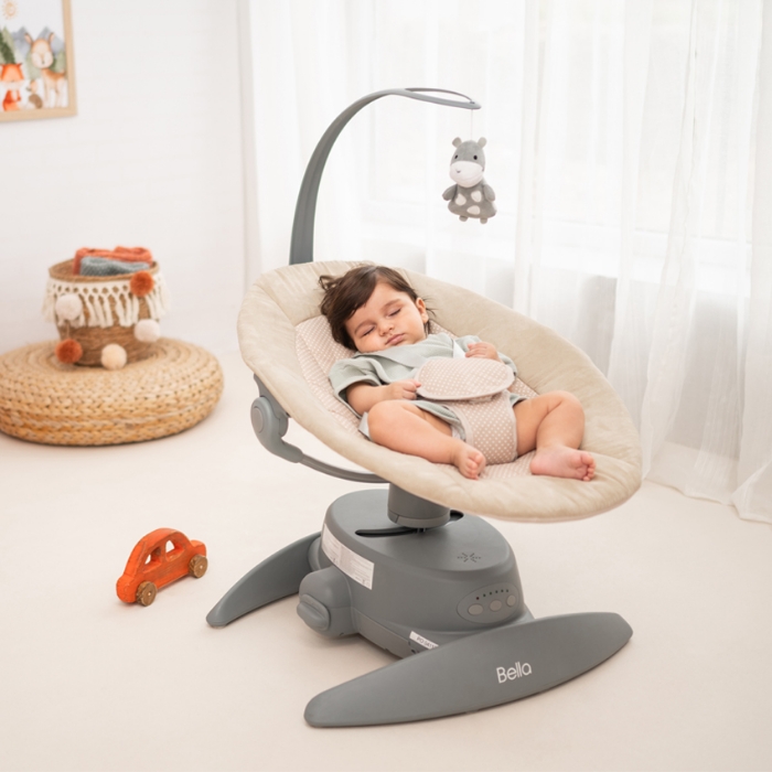 Imagen de Cuna columpio eléctrico BELLA
