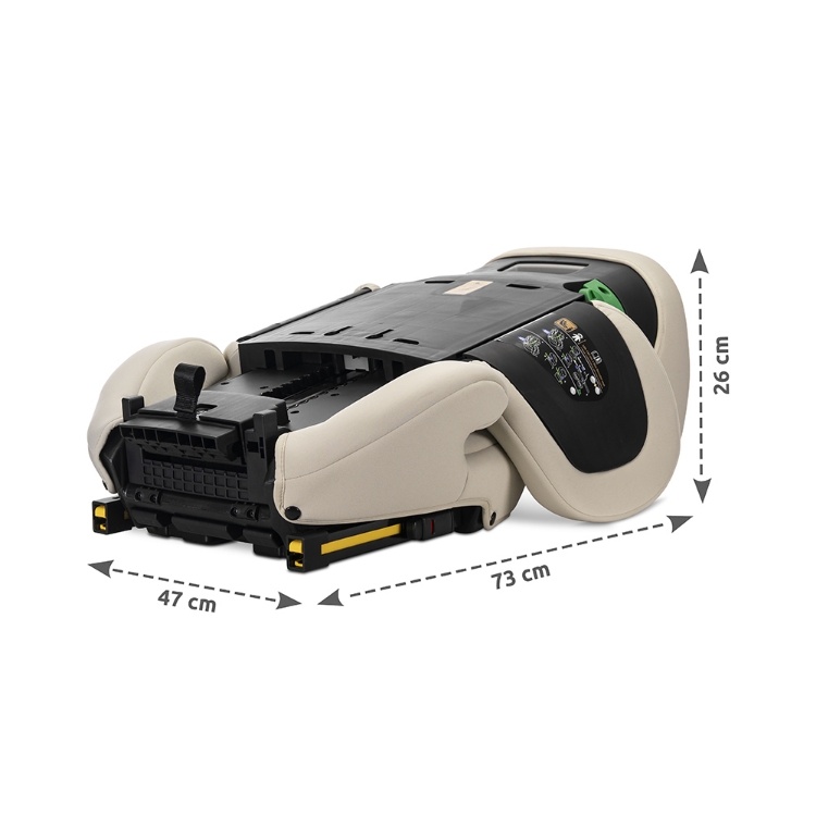 Picture of Foldable car seat GROWGO Isofix