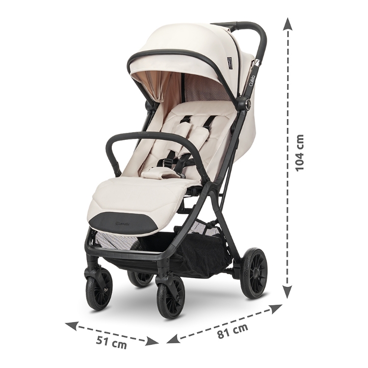 Picture of Baby Stroller CALISTA with automatic folding system