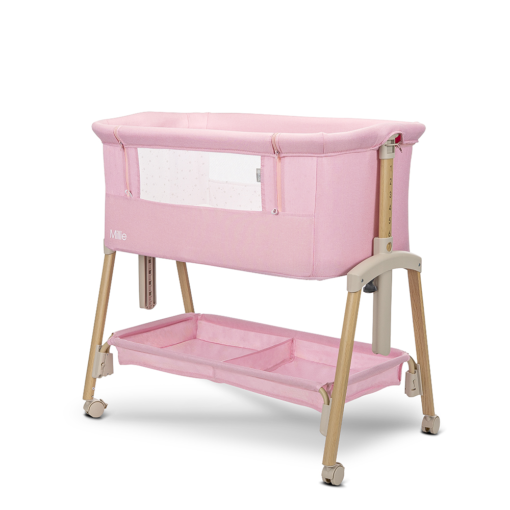 МИНИ КОШАРА MILLIE С ПАДАЩА ПРЕГРАДА PINK /wooden