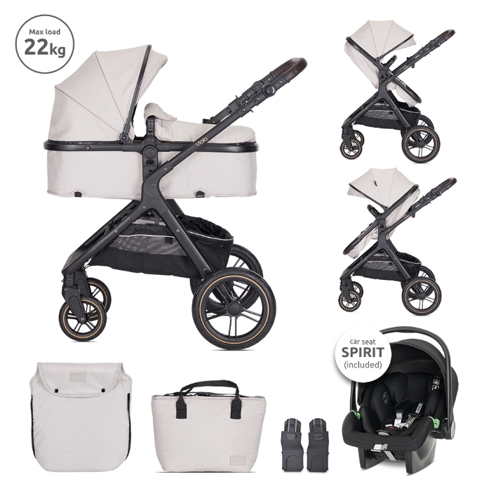 Picture of Baby stroller VIOLA 3in1 with transformable seat