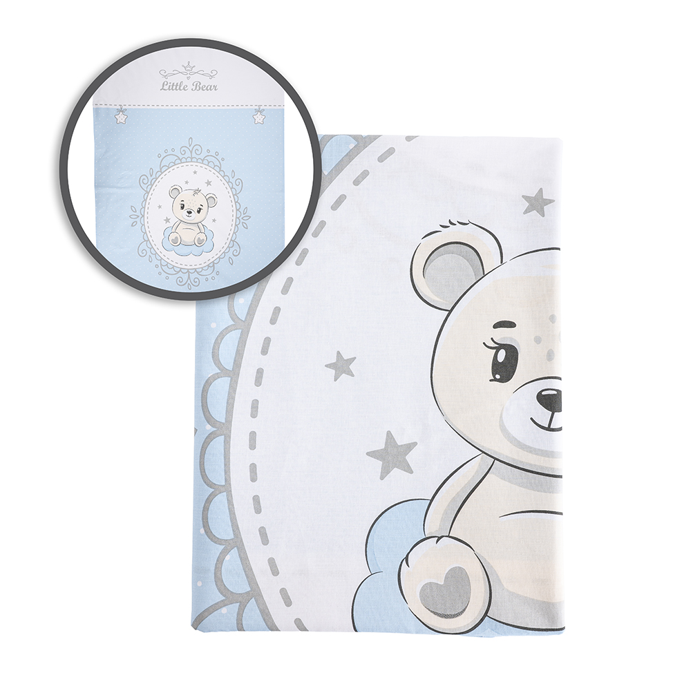 ЧАРШАФ 150/100см МЕЧО СИНЬО