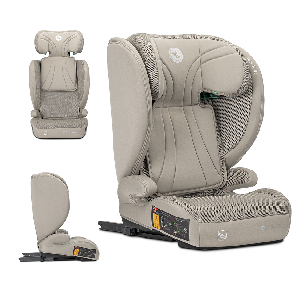 СТОЛ ЗА КОЛА NUBE GUARD ISOFIX BEIGE 100-150 см